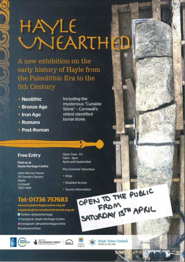 Hayle Heritage Centre Opening Weekend April 13 @ 11:00 am - April 14 @ 3:00 pm Hayle Heritage Centre Opening Weekend April 13 @ 11:00 am - April 14 @ 3:00 pm
